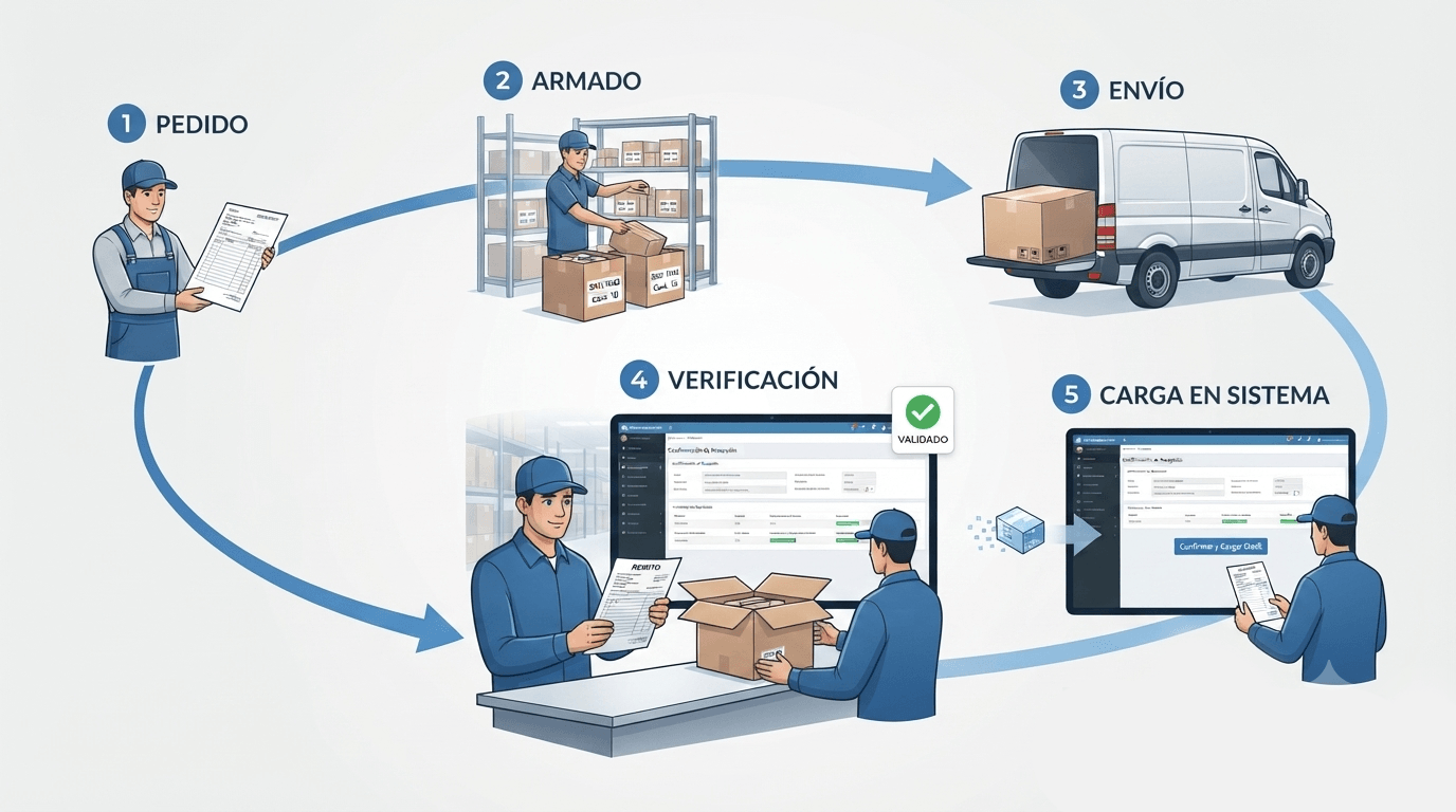 Delta Gestión - Pedidos y despacho