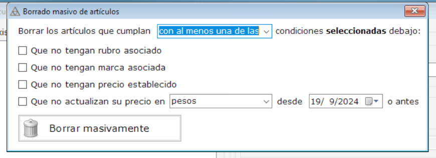 Borrado masivo